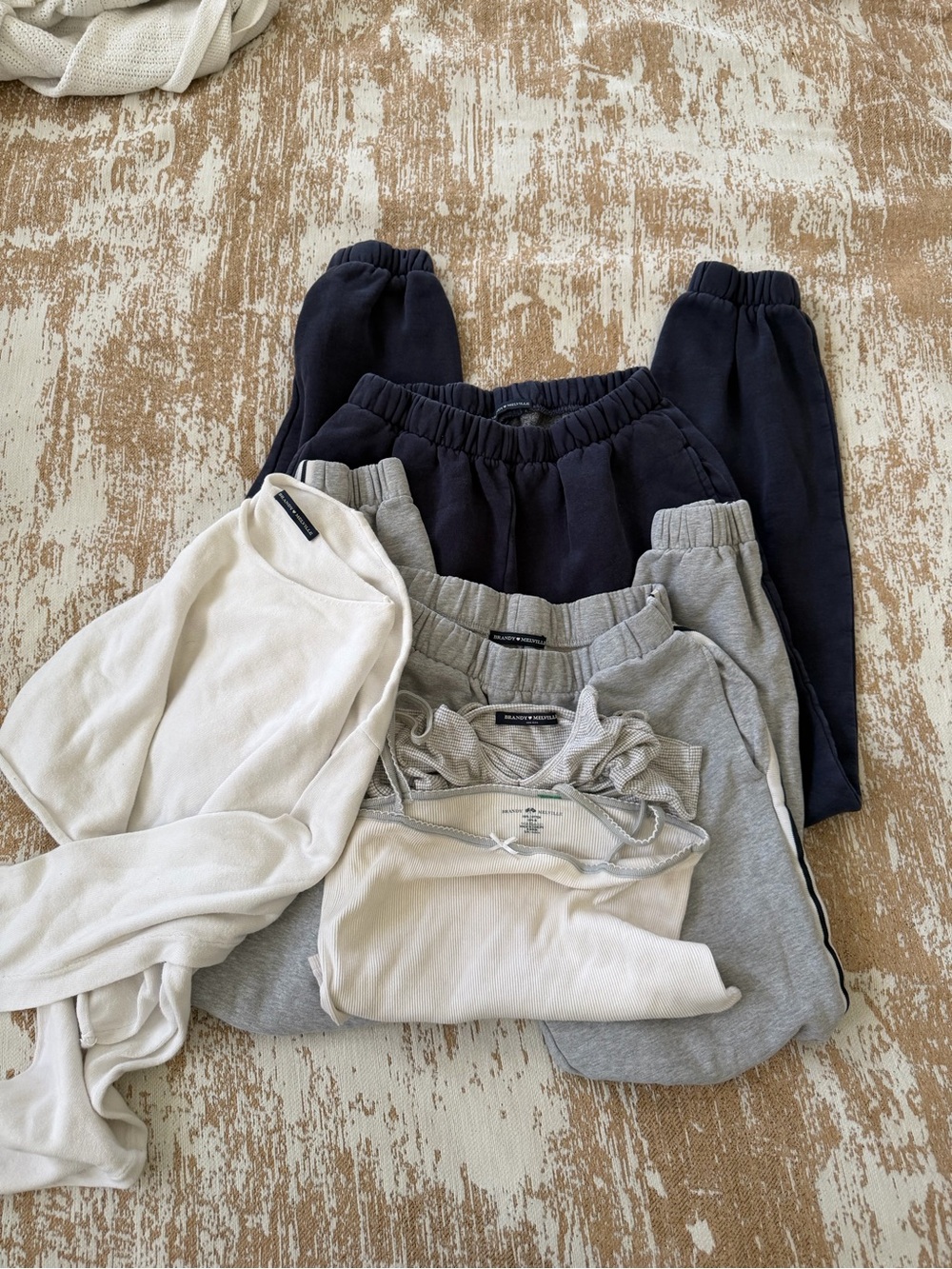 Brandy Melville bundle size SM Navy and Gray Casual Pants Bundle